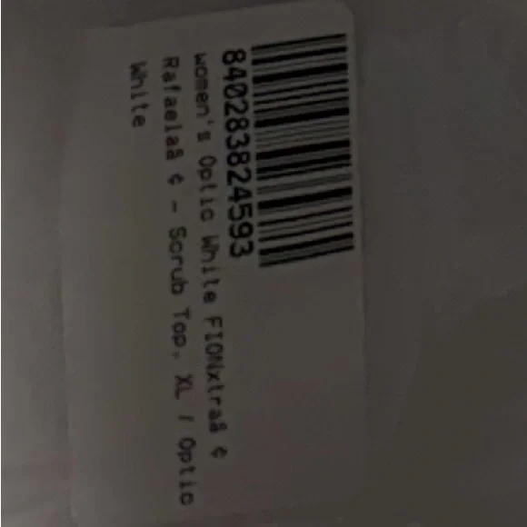 Figs Women's Optic White Xl Rafaela and XXL Zamora - Picture 3 of 3